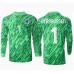 Maillot de foot Pays-Bas Bart Verbruggen #1 Gardien Domicile vêtements Europe 2024 Manches Longues